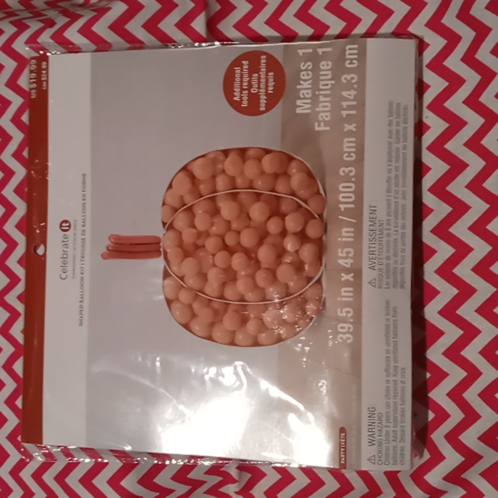 Pumpkin balloon kit